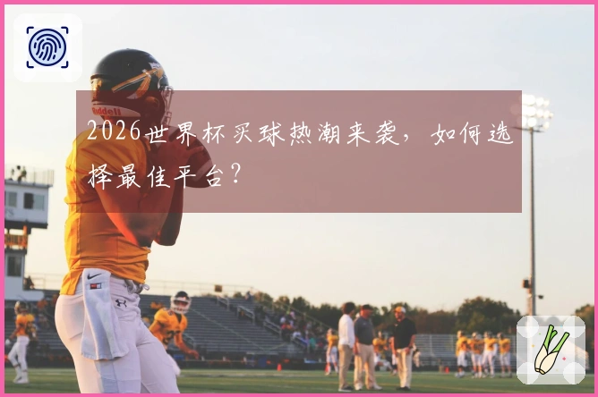2026世界杯买球热潮来袭，如何选择最佳平台？